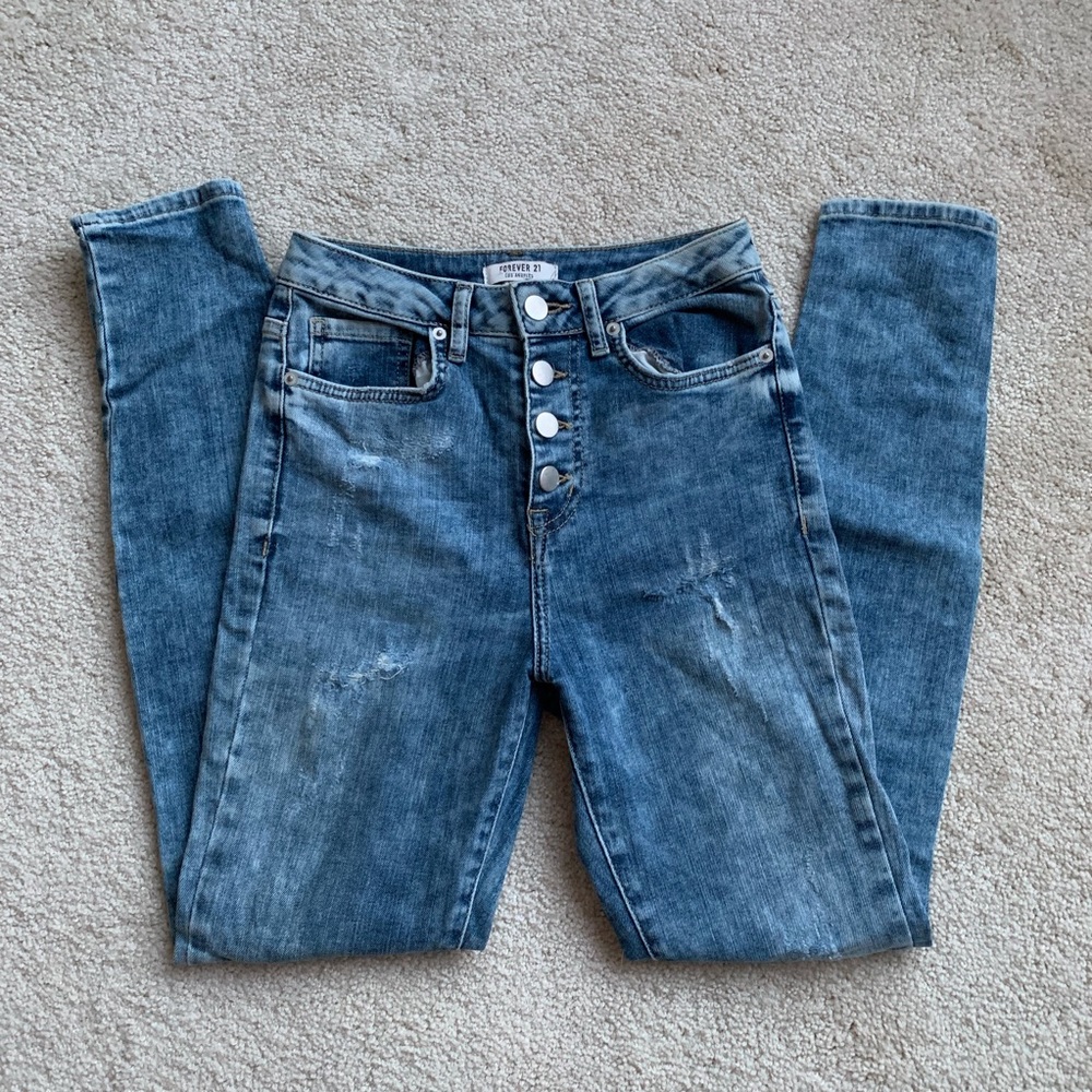 High Waisted Jeans